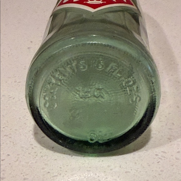 RC Cola Vintage Green Glass Bottle - Picture 3 of 4